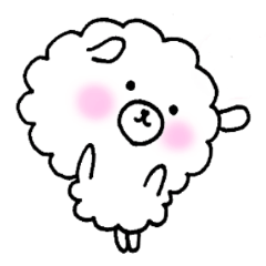 [LINEスタンプ] もふもふの犬 