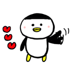 [LINEスタンプ] ペンギンとも 