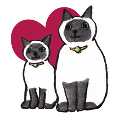 [LINEスタンプ] うちのネコ♡ゆずもも 