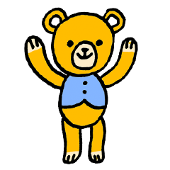 [LINEスタンプ] 小さなかわいいクマさんテディー fetchpriority=high