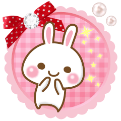 [LINEスタンプ] 乙女うさちゃん2 