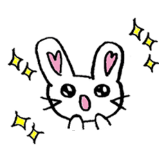 [LINEスタンプ] み～うさぎ 