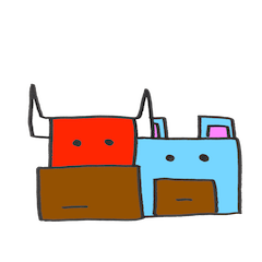 [LINEスタンプ] 投資家に人気のブル君とベア君 