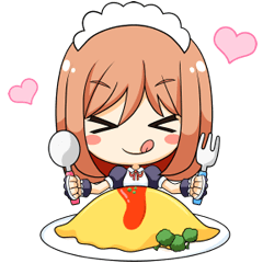 [LINEスタンプ] 週刊リアルメイド 