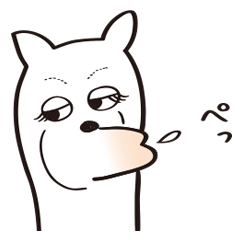 [LINEスタンプ] お久しぶりですアルパカです。 