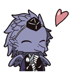 [LINEスタンプ] 烏天狗三人組 fetchpriority=high