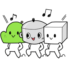 [LINEスタンプ] なべちゃん・やまちゃん・さとうくんの日常 fetchpriority=high