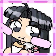 [LINEスタンプ] ウインドウ ガール 