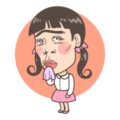 [LINEスタンプ] Mary and the little lamb 