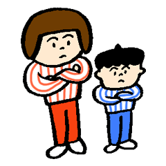[LINEスタンプ] 竹内家 