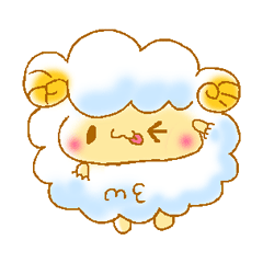 [LINEスタンプ] ひつじのメーリーさんスタンプ 