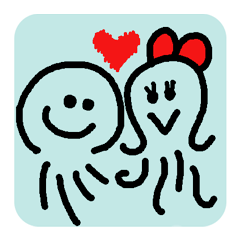 [LINEスタンプ] Kimy＆Samy 