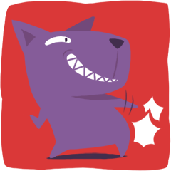 [LINEスタンプ] Rabi Dog 
