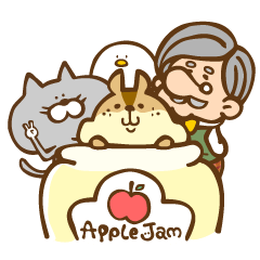 [LINEスタンプ] りすのポテチ 