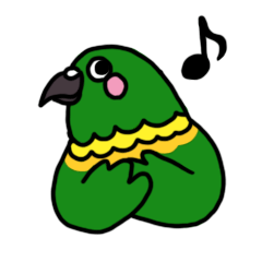 [LINEスタンプ] インコな毎日 