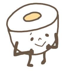 [LINEスタンプ] eat,and eat 