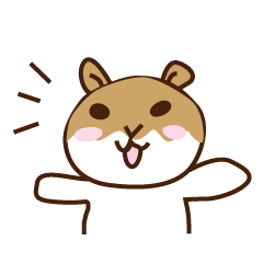 [LINEスタンプ] ハムスター・マイスターの日常 