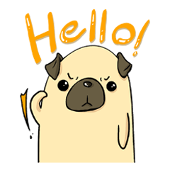 [LINEスタンプ] Gup The Dog fetchpriority=high