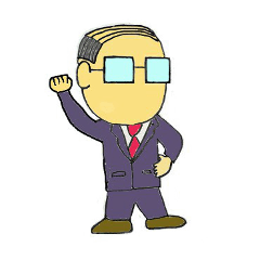 [LINEスタンプ] 万年課長 