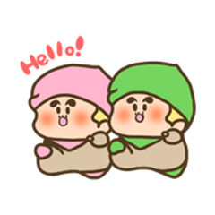 [LINEスタンプ] こびーず。 