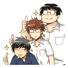 [LINEスタンプ] Lunatic Akoma 