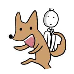 [LINEスタンプ] 元気な柴犬とゆでたまごおじさん 