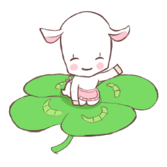 [LINEスタンプ] ヤギのお母さん 