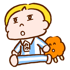 [LINEスタンプ] ぼっちゃんのまんねんスタンプ 