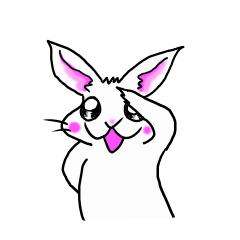[LINEスタンプ] Daily life of rabbit 