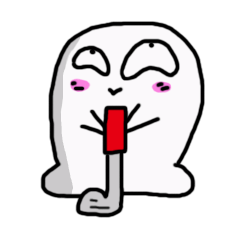 [LINEスタンプ] もこぷにゅゴルフ日記 パート2 