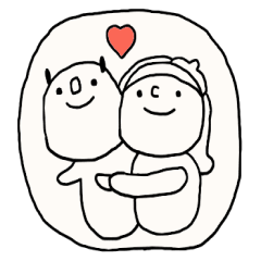 [LINEスタンプ] 毎日シンプルに。 