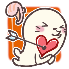 [LINEスタンプ] あざらしのミュウ 
