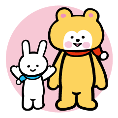 [LINEスタンプ] マフラーくま 