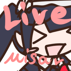[LINEスタンプ] ギタリストMisa 