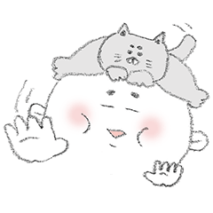 [LINEスタンプ] どすこい！まげニャン fetchpriority=high