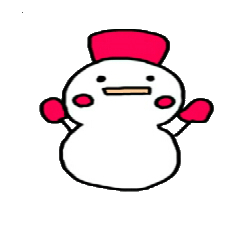 [LINEスタンプ] 雪だるまさんたち 