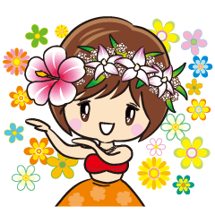 [LINEスタンプ] フラ少女 