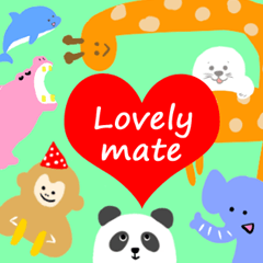 [LINEスタンプ] ラブリーメイト 