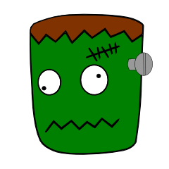 [LINEスタンプ] フランケンシュタイン (Frankenstein) 