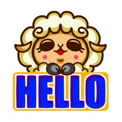 [LINEスタンプ] ひつじさんスタンプ 