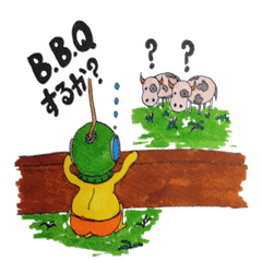 [LINEスタンプ] 海で暮らそう 