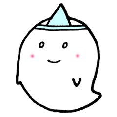 [LINEスタンプ] お化けのモンちゃん 