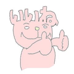 [LINEスタンプ] 頭にもじがのってますが。 