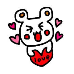 [LINEスタンプ] ゆる～りクマ 