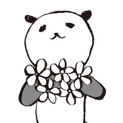 [LINEスタンプ] しろくろの日常 