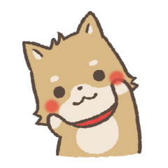 [LINEスタンプ] ゆるゆる柴犬 