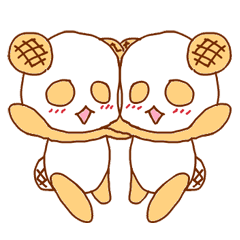 [LINEスタンプ] メロンパンダ 