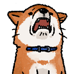[LINEスタンプ] 柴犬のふじ その2 