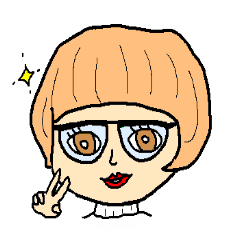 [LINEスタンプ] おしゃれなハル子