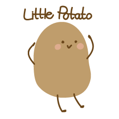 [LINEスタンプ] Little Potato 